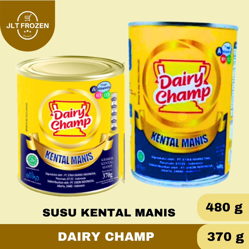 

Dairy Champ Susu Kental Manis / SKM - [370g / 480g]