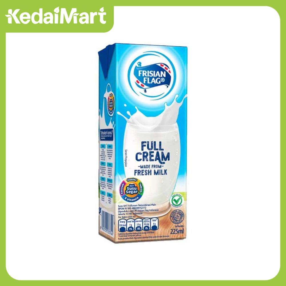 

Frisian Flag UHT Fullcream 225 ml