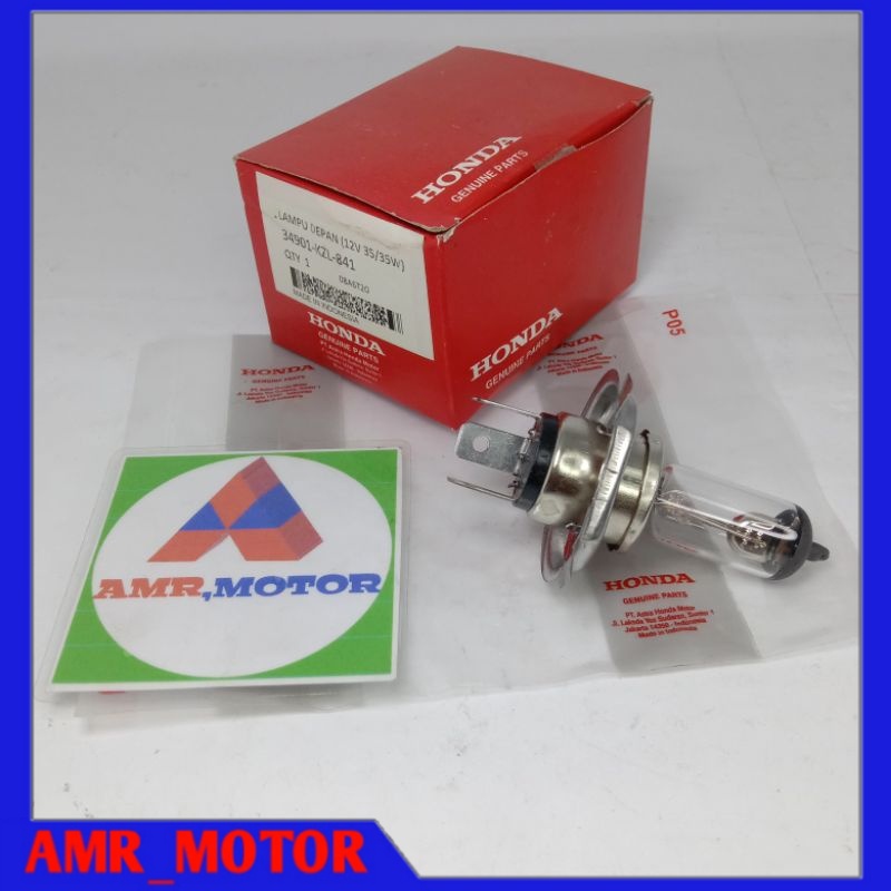 Bohlam Lampu Scoopy Fi Bohlam lampu depan vixion HEADLIGHT SCOOPY FI 34901-KZL-841 12V