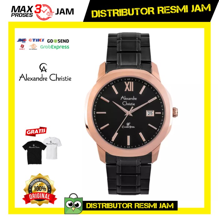 ALEXANDRE CHRISTIE AC8619LD AC8619 LD 8619LD GARANSI RESMI