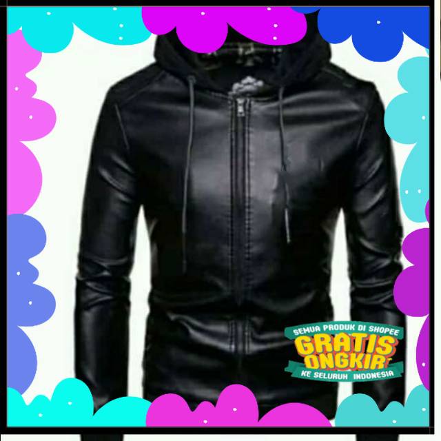 JAKET KULIT HOODIE TERBARU/ Underground