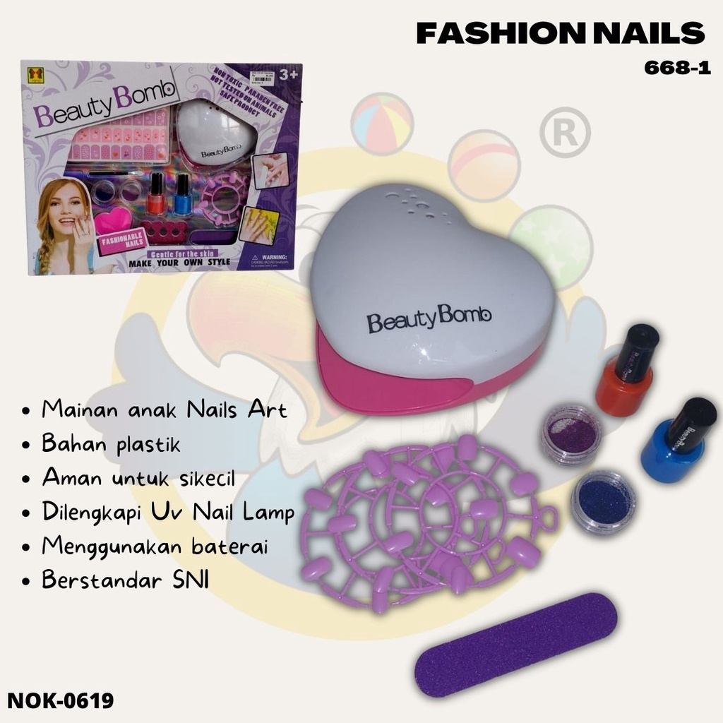 668-1/A143 Fashionable Nails