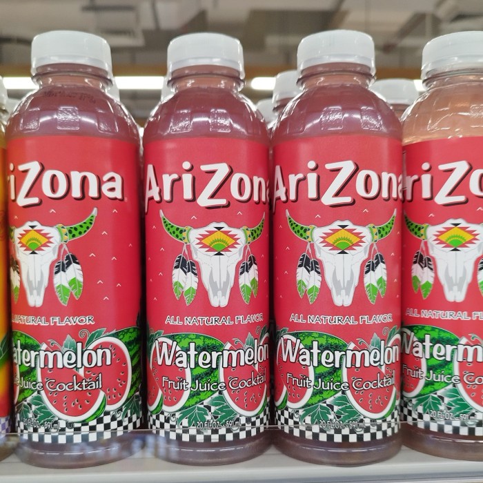 

Arizona Watermelon Fruit Juice Cocktail 591ml | Jus Koktail Semangka