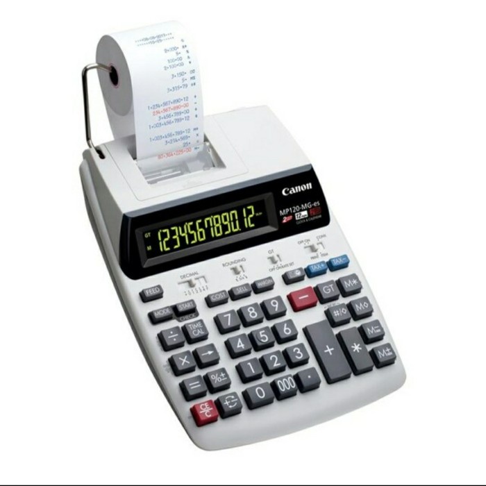 

CANON MP120-MG Printing Calculator / Kalkulator Printer Struk MP 120