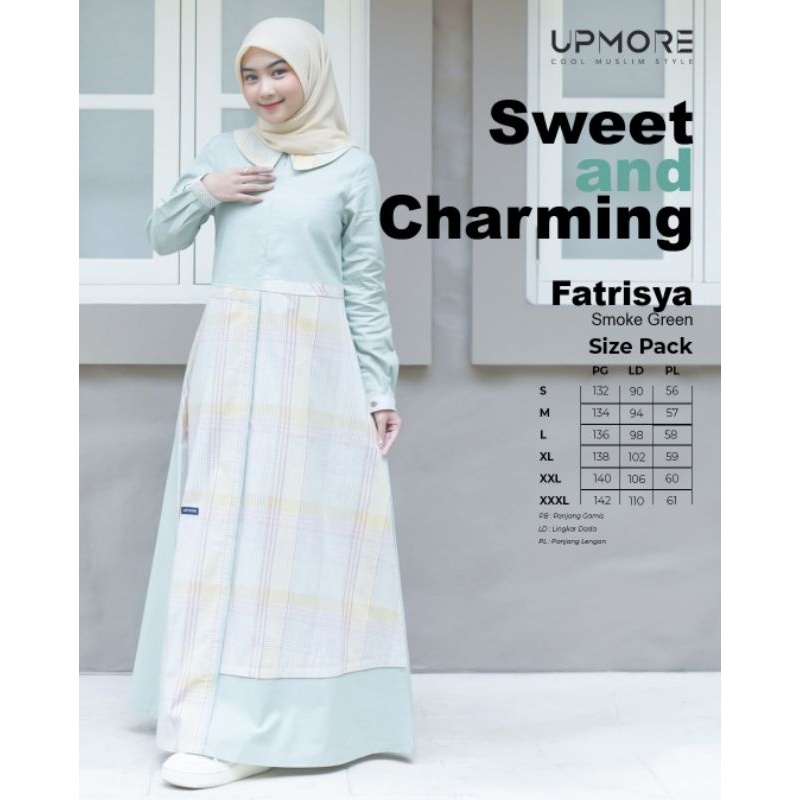 Baju Gamis merk upmore Fatrisya