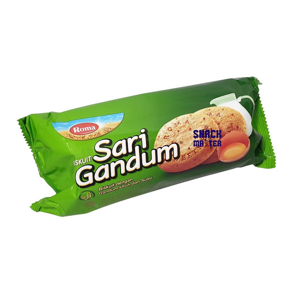 

Roma Biskuit Sari Gandum Roll - Netto 149 gr