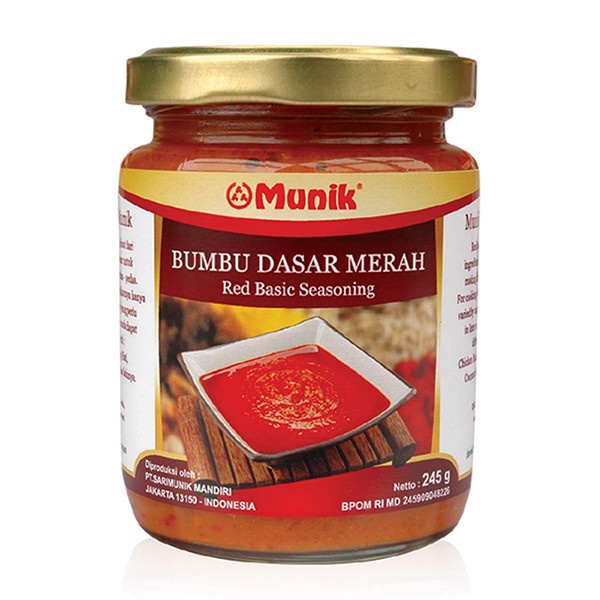 

New Produk Terlaris Munik Bumbu Dasar Merah 245 g