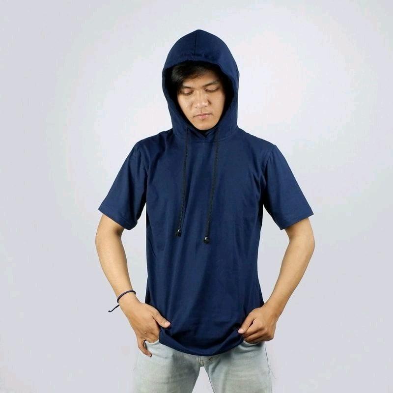 Hoodie Keren Terlaris / Hoodie Kupluk Cowok Cewek / Kupluk Pria Original Keren 2022 Lengan Pendek / 