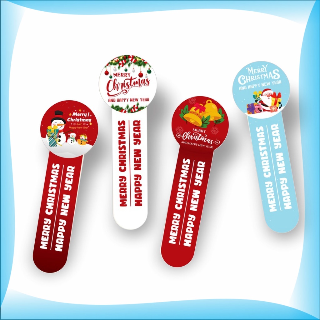 

Stiker Segel Sticker Toples Stiker Segel Merry Christmas Stiker Kemasan Sticker Hampers Label_Jaya
