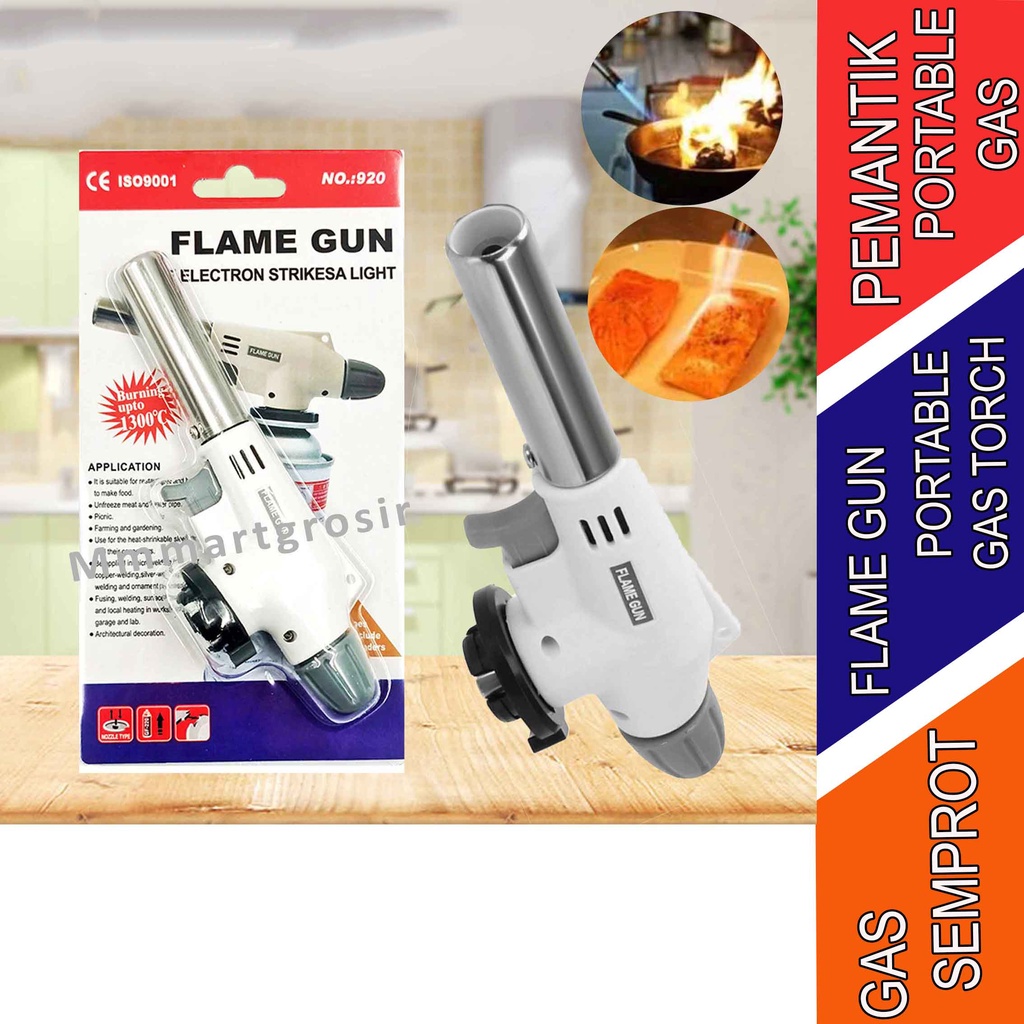 Portable Gas Torch - Portable Gas - Pemantik Gas - Flame Gun