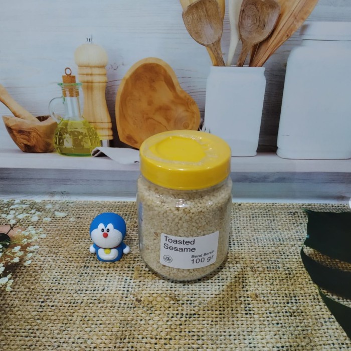 

Wijen Sangrai 100 gram / Toasted Sesame Seeds