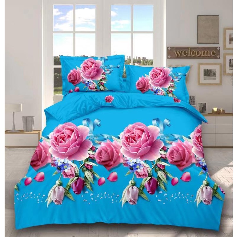 Idola Style Veronica Sprei 100 / 120 Micro Print Tinggi 20 cm MP-8078