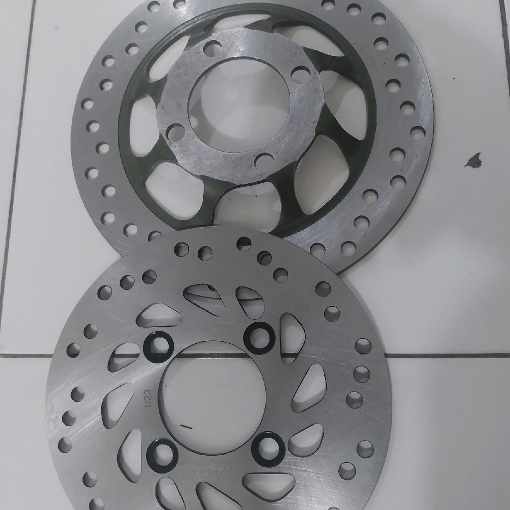 PIRINGAN CAKRAM SUPRA X 125 SET  DEPAN BELAKANG
