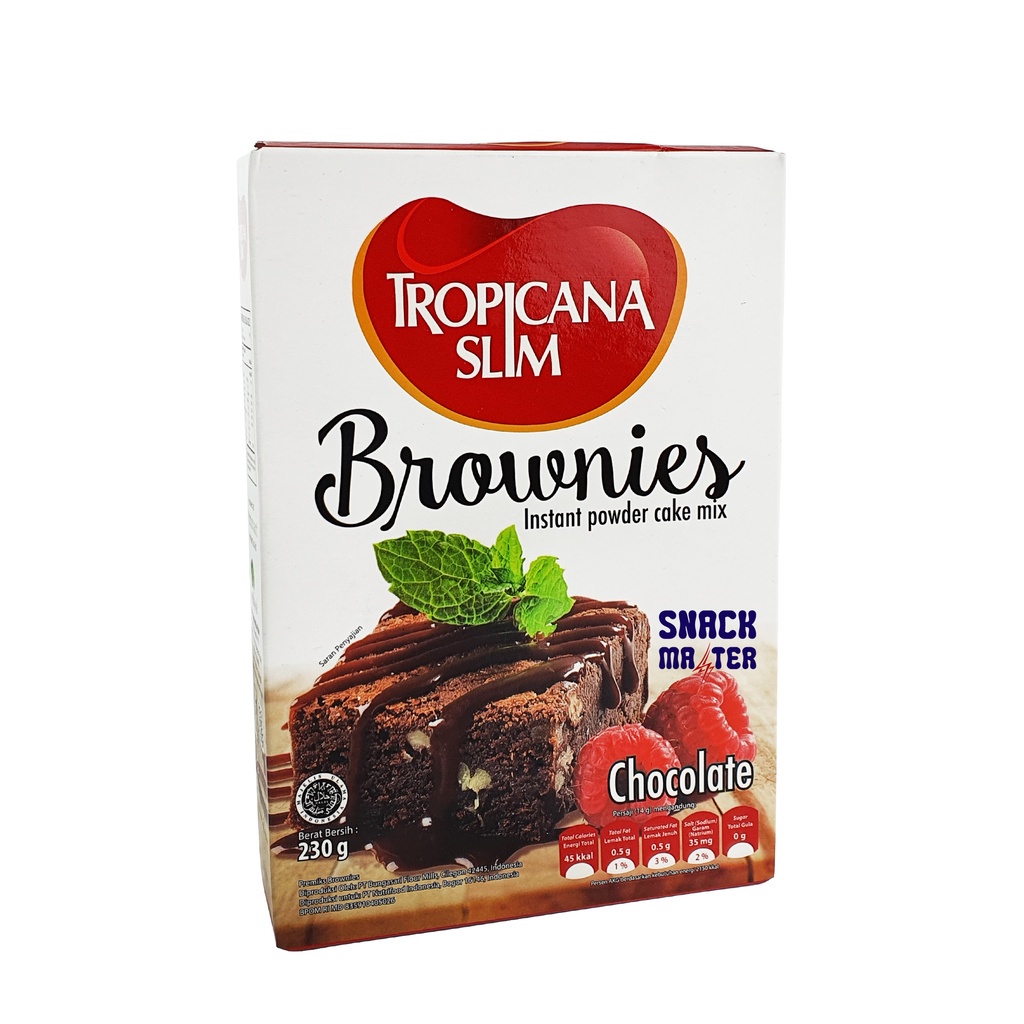 

Tropicana Slim Brownies Instant Powder - Netto 230gr.