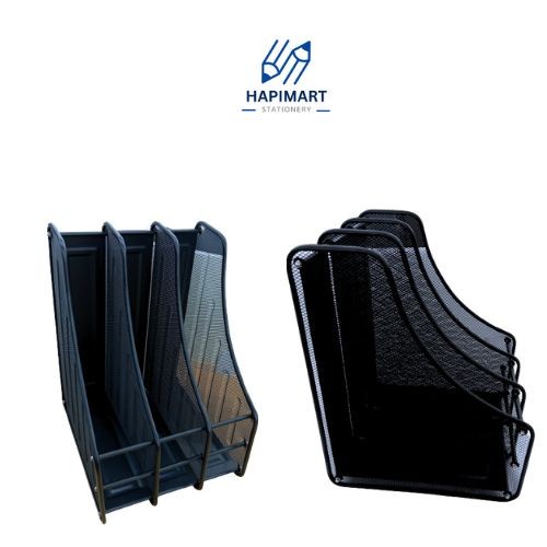 

File Majalah Serbaguna Bahan Baja Tiga Sekat/File Box 3 Layer