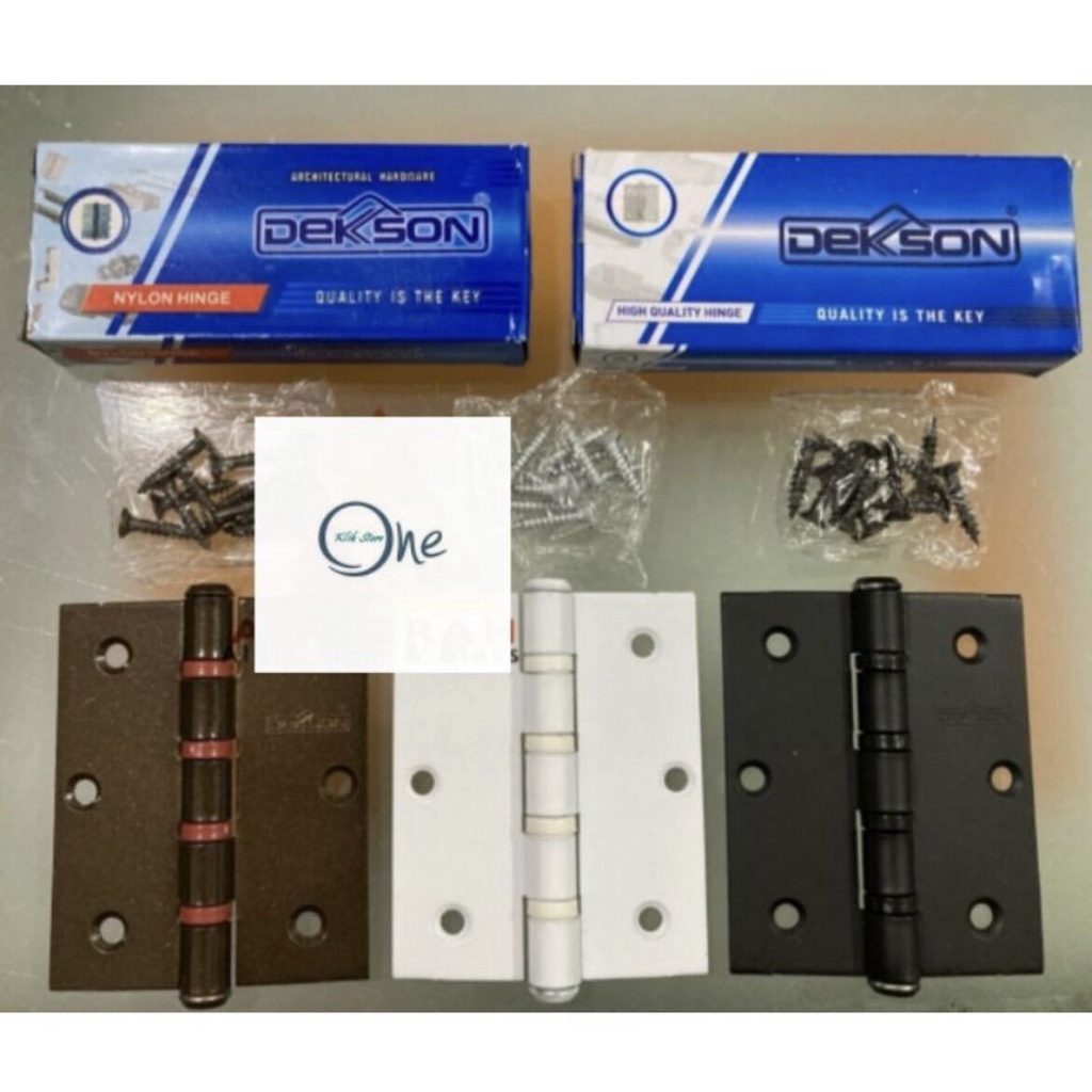 

Engsel Pintu Jendela 3" inci Kupu kupu Nylon Hinge Dekson / Dekkson