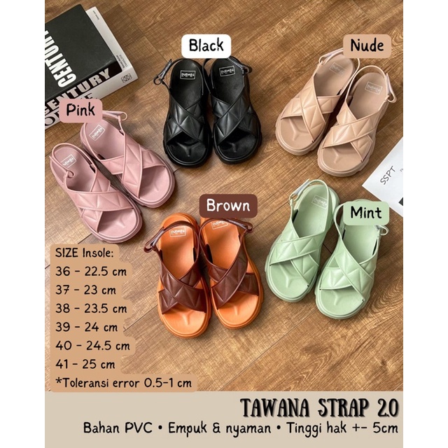 [mamisha] Tawana Strap 2.0 / Tawana Wedges