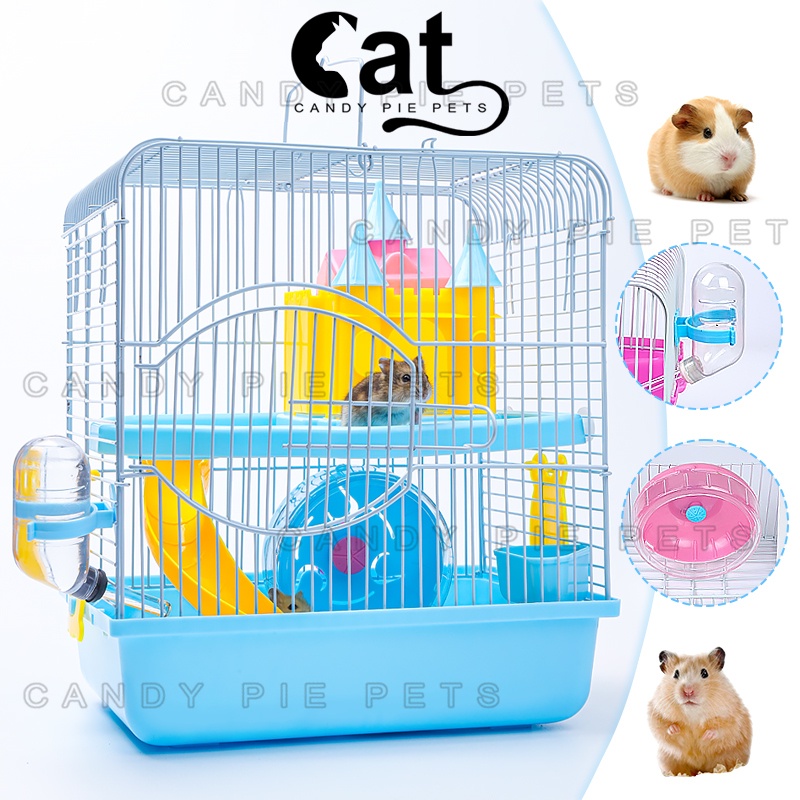 1 Set Rumah Hamster Kandang Hamster Akrilik Besar Kandang Sugar Glider Marmut