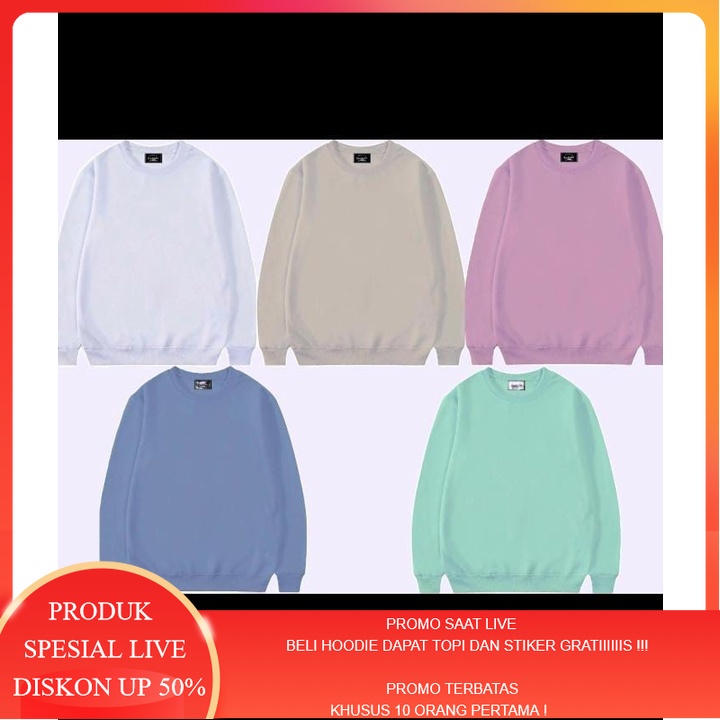 CREWNECK POLOS FANTASTIC SWEATER OBLONG WANITA SWEATER OBLONG PRIA SWEATER OBLONG KEKINIAN