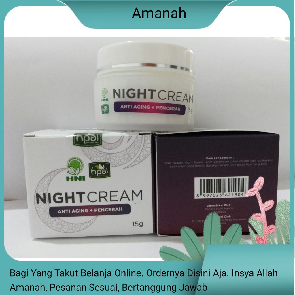 HNI HPAI BEAUTY NIGHT CREAM