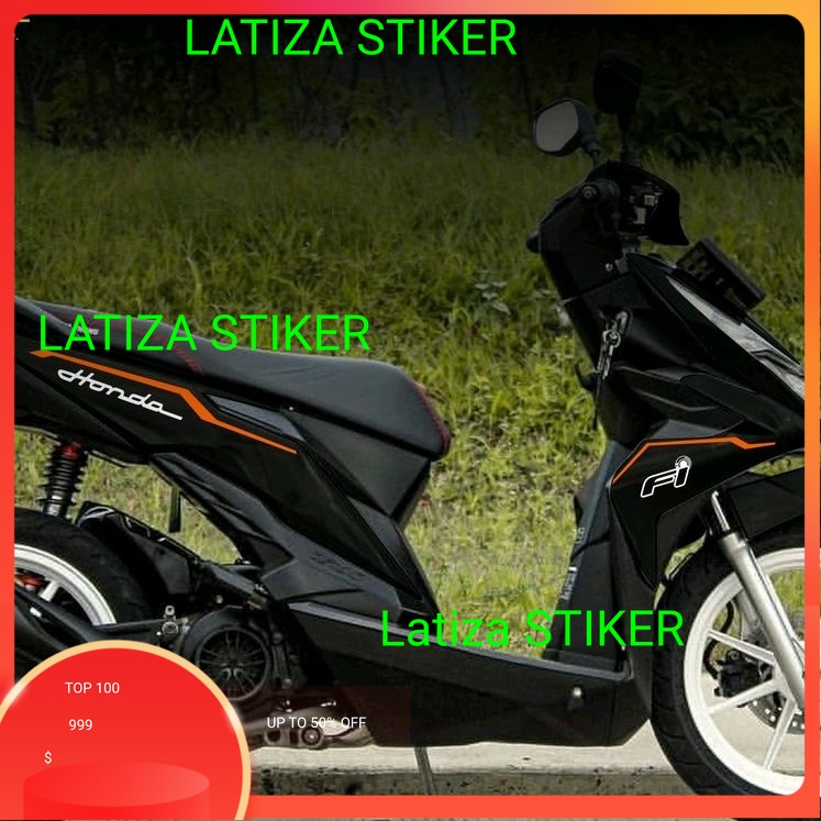 STIKER V5 CUTTING STRIPING VARIASI BEAT NEW 2016 SAMPAI 2019 STRIPING BEAT NEW STIKER BEAT NEW STRIP