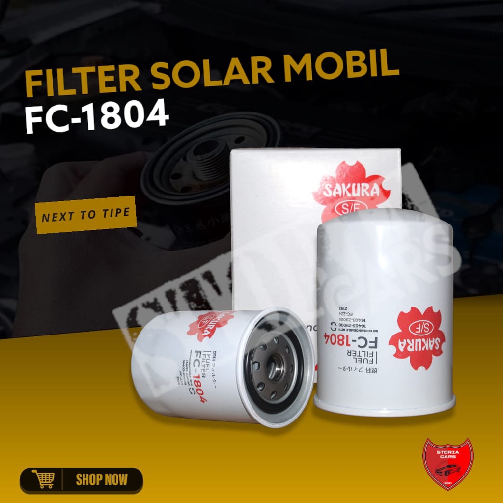 FILTER SOLAR FUEL MOBIL PANTHER PANJANG, NISSAN CK 87 FC-1804