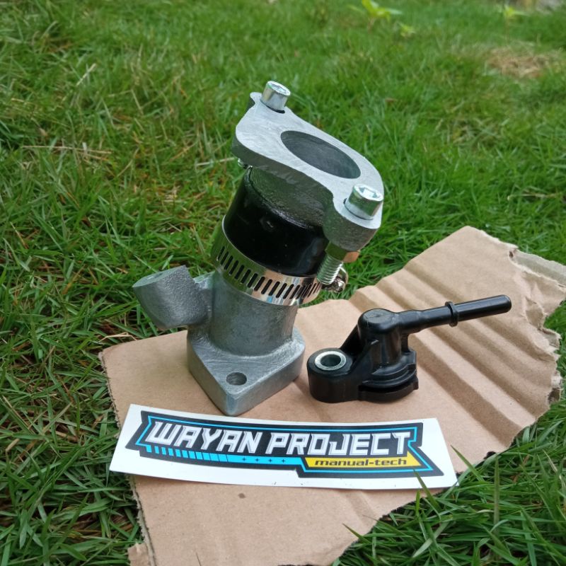 KS36F INTAKE DOWNDRAFT manifold intek downdraft beat fi esp scoopy vario 125 vario 150 genio beat 20