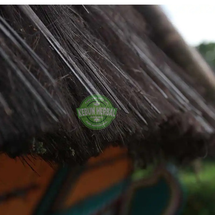 Ijuk Aren Utuh Kakaban Ikan, Ijuk berharupat/berduri untuk atap