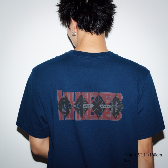 UNIQLO UT Hunter x Hunter Lengan Pendek 470972 Uniseks