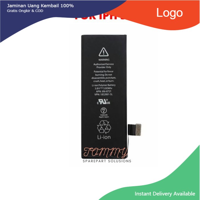 BATERAI / BATERAI IPH 5S