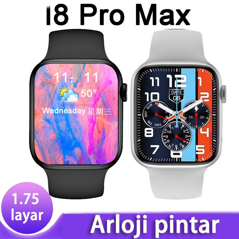 SmartWatch i8 Pro Max series 8 Smartwatch Bluetooth Smartwatch Heart Rate Jam Tangan Pintar Pria Wan