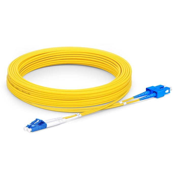 (20M) PATCHCORD SC UPC LC UPC 20 METER SM DUPLEX