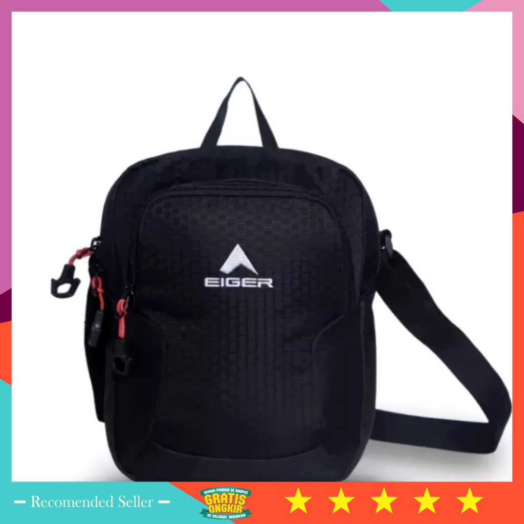 Tas Pria Keren Premium Kuat tidak jebol simple kekinian - Waistbag Pria Wanita Tas Selempang Eiger10