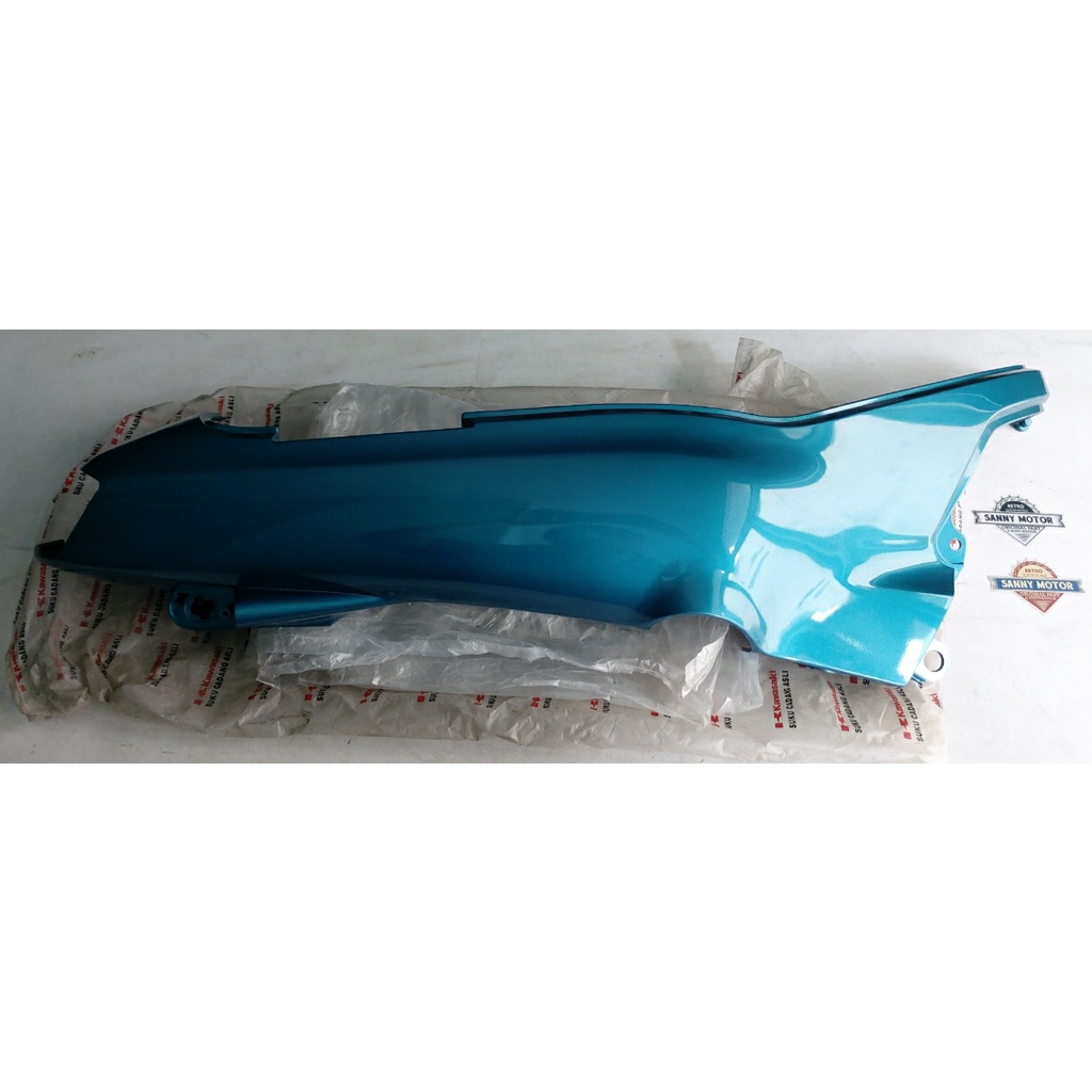 body kawasaki kaze old kanan original warna hijau tosca