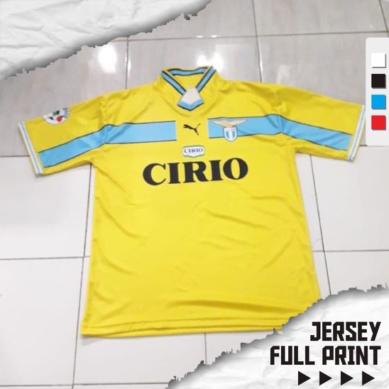 Jersey Lazio 1998 Away Full Printing
