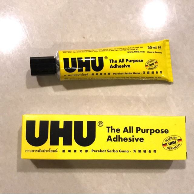 

Lem / Perekat Kertas UHU 35 ML [ MS ]