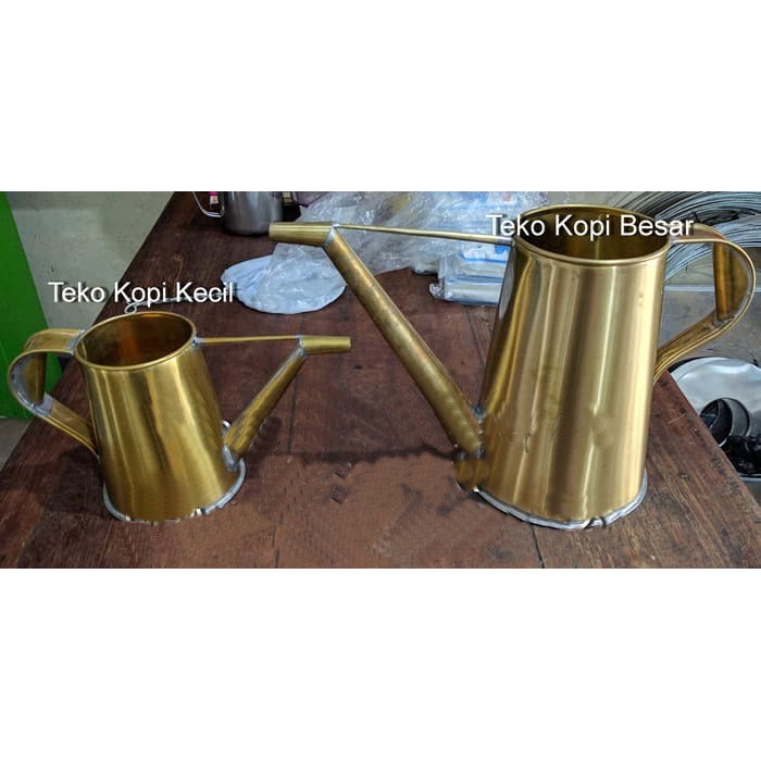1 PCS Teko Kopi Kuningan / Kopitiam / warkop Pontianak uk. Besar + Filter