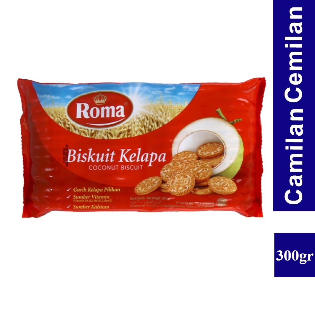 

Biskuit Roma Kelapa 300 gr