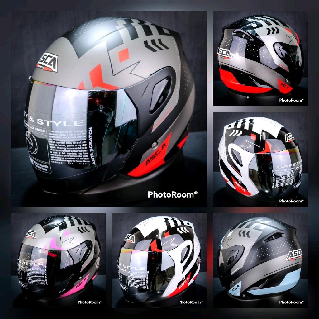 Helm ASCA STRIKE MOTIF ARAOW TERLARIS