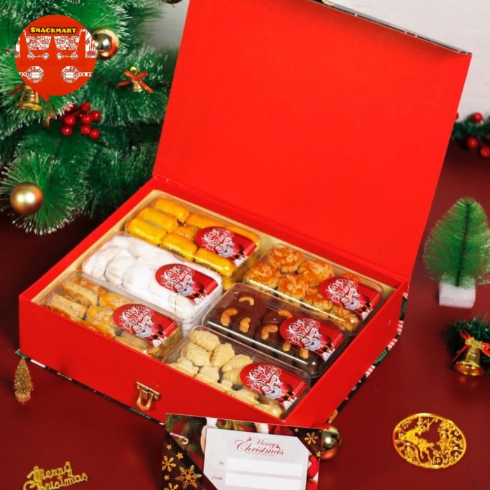 

Parcel Natal Christmas / Hampers Natal Christmas Kue Kering Set 6