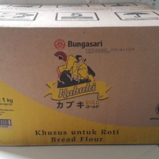 

[Big Sale] Tepung Kabuki Gold dus (10 x 1 kg)