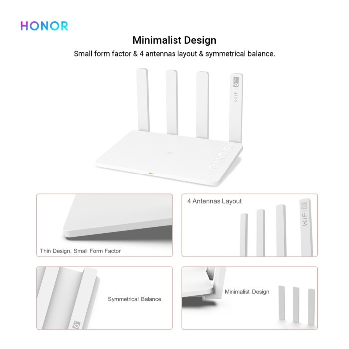 Huawei Honor Router 3 Mesh WIFI 6+ 3000Mbps Dual-core XD20