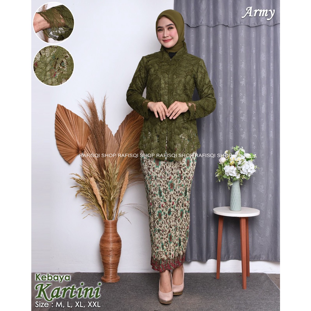 Kebaya / Set / Pakaian Wanita / Set Kebaya / Kebaya Kartini / Kebaya Kartini Modern / Kebaya Bali / 