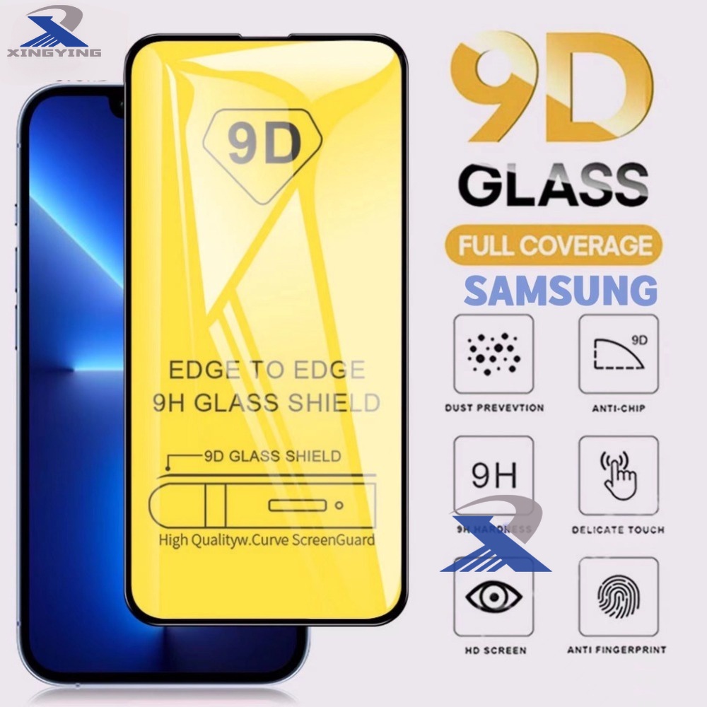 9H Full Cover Tempered Glass for Samsung A24 A52 A04s A14 A04E A03 A13 A53 A02 A23 A72 A32 A04 A03S A22 A11 A12 A21s A51 A71 A02s A50s A50 A30s A05S A05  A30 A20 A10 M10 A10s A20s Screen Protector Xingying