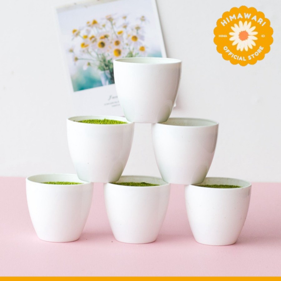 HIMA - POT BUNGA PLASTIK - GROSIR