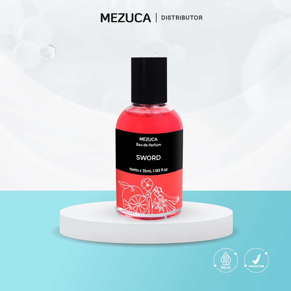 Parfum Mezuca SWORD 30mL Eau de Parfume EDP Original Minyak Wangi Tahan Lama Distributor Surabaya