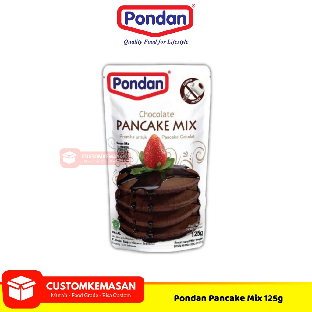 

Pondan Pancake Cokelat / Tepung Pancake Pondan / Pancake / Pancake Mix / Bahan Pancake Instan / Pondan Pancake / Pancake Instan / Tepung Pancake Instant / Pondan Pancake Mix