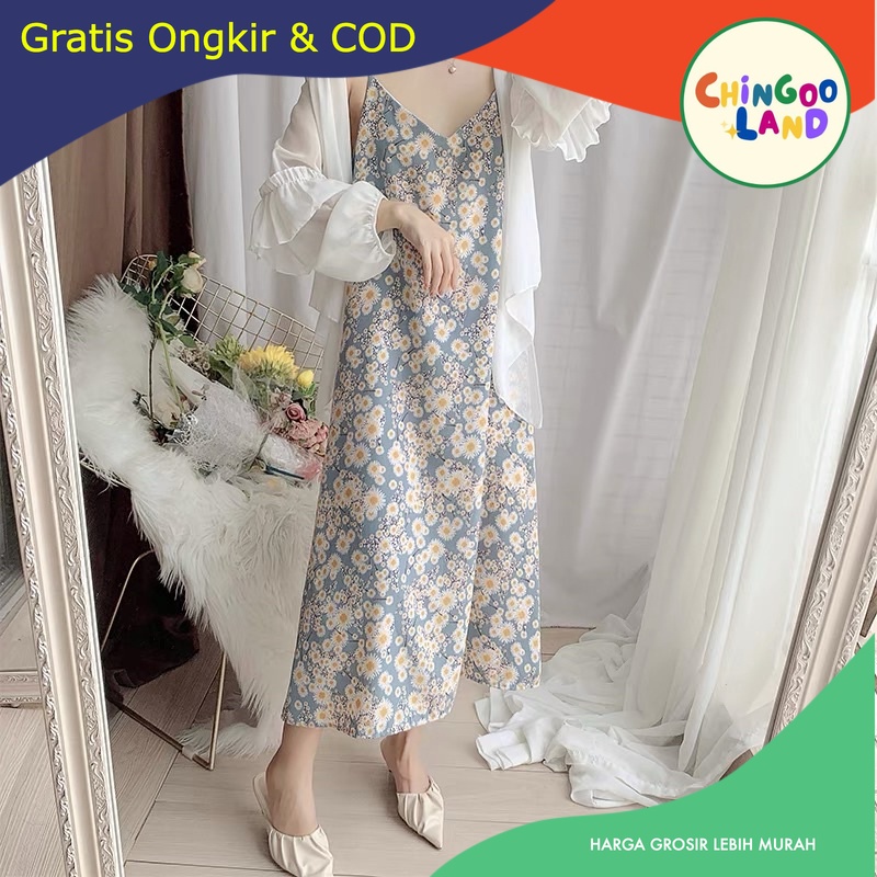 Chingooland Odette Korean Dress Daster Bigsize