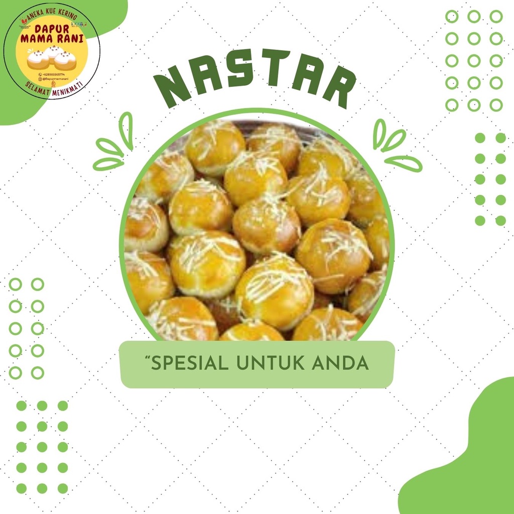 

Kue Kering nastar nanas wisman / Kue Nastar Nanas Isi 250 gram (1/4 Kg ) / kue nastar isi nanas toping keju / kue homemade termurah / kue lebaran