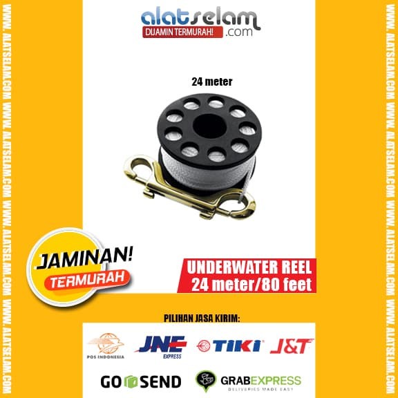 

Amscud Finger Reel Spool Underwater 24 Meter/80 Feet Scuba Diving SMB